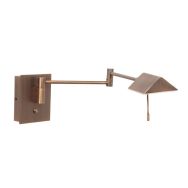 Wandlamp Retina 3402BR Brons met USB poorten - Brons - Elektronica, Kunststof, Metaal - Steinhauer