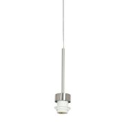 Hanglamp Sparkled Light 3602ST staalkleurige pendel zonder kap - Staal - Elektronica, Kunststof, Metaal - Steinhauer