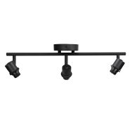 Ceiling spotlight Bambus 3667ZW Black 3-light without shades
