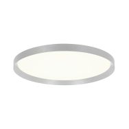 Plafonnier Acier Flady 3685ST Ø40 – Éclairage Haut et Bas