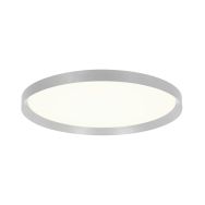Ceiling lamp Flady 3685ST steel LED lamp Ø40 cm with uplight