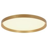 Plafonnier Doré Flady 3686GO Ø50 – 4600 Lumens – Éclairage Haut et Bas