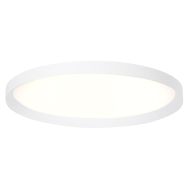 Ceiling lamp Flady 3686W white LED lamp Ø50 cm with uplight