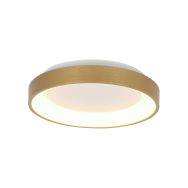 Ceiling lamp Ringlede 3690GO golden LED light Ø28 cm with uplight