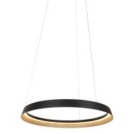 Pendelleuchte Ringlux 3692ZW schwarze Pendelleuchte mit LED-Ring Ø60