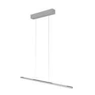 Hängeleuchte Bande 3994ST Stahl LED Hängeleuchte mit Kabelaufzug 114cm breit