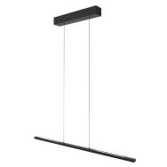 Hängeleuchte Bande 3994ZW schwarze LED Hängeleuchte mit Kabelaufzug 114cm breit