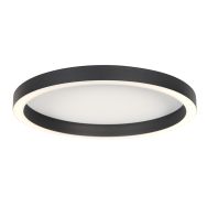 Black ceiling lamp Ringlux 4135ZW Ø40CM 3600 Lumen