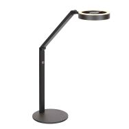 Table lamp Ringlux 4139ZW black LED light with dimmer