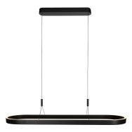 Suspension ovale noire Mykty 4205ZW – 120 cm de large, réglable en hauteur avec Cable Lift