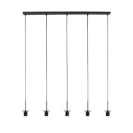 HaloSwap 4221ZW – Black linear pendant light with endless creative possibilities