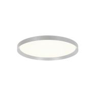 Plafondlamp Flady 4367ST staal Ø30 2000 Lumen