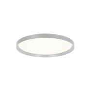 Ceiling lamp Flady 4367ST steel LED lamp Ø30 cm with uplight