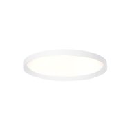 Ceiling lamp Flady 4367W white LED lamp Ø30 cm with uplight