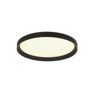 Plafondlamp Flady 4367ZW zwart Ø30 2000 Lumen