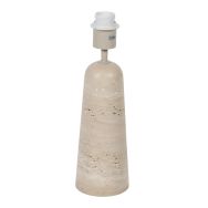 Travino 4401CR table lamp made of travertine without shade