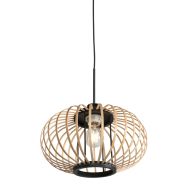 Pendelleuchte Silva 4479ZW – trendige Bambus Ø31cm mit E27 Fassung