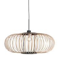 Hängelampe Silva 4480ZW – trendige Bambus Ø60cm mit E27-Fassung