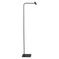 Floor lamp Lumo 4607ZW - modern black reading lamp with sleek design