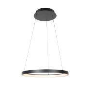 Zwarte hanglamp Ringlede 4612ZW met cable-lift systeem