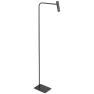 Floor lamp Volari 4710ZW Black floor lamp with warm light