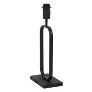 Schwarze Tischlampe Stang 4739ZW metallisches Design ohne Schirm