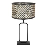 Table lamp Stang 4804ZW with bamboo shade for modern ambiance light