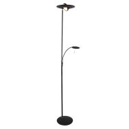 Vloerlamp Zenith 7860ZW Zwart Lichtkleur instelbaar - Zwart - Elektronica, Kunststof, Metaal - Steinhauer