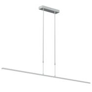 Hanglamp Zelena 7971ST stalen LED lamp met regelbaar licht - Staal - Elektronica, Kunststof, Metaal - Steinhauer