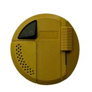 Brons kleurige Rondo vloerdimmer Relco I09327S LED, halogeen- en gloeilampen - Brons - Steinhauer