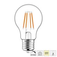 Led lichtbron I15404S met E27 fitting, filament 7W, 2700 K, dimbaar 806 Lumen - Transparant - Glas - Steinhauer