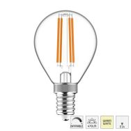 Led lichtbron I15406S met E14 fitting filament 4,5W, 2700K, dimbaar 470L G45 vorm - Transparant - Glas - Steinhauer (foto 6)