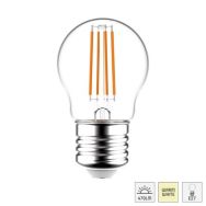 Led lichtbron I15407S met E27 fitting filament 4,5W, 2700K, niet dimbaar 470L G45 vorm - Transparant - Glas - Steinhauer (...