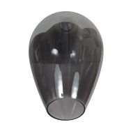 Abat-jour en verre I15465S – Verre fumé fait main en forme de goutte pour douille E27