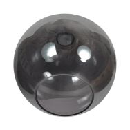 Abat-jour en verre I15469S – Verre fumé fait main (25 cm) pour douille E27