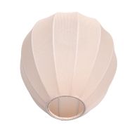 Abat-jour K20121S – Abat-jour goutte en lin beige fait main Ø25 cm