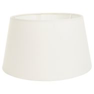 Lampenkap K58941S Ø30cm - warme linnen sfeermaker E27 - Creme - Linnen - Steinhauer