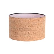 Abat-jour K7396FS Ø30cm – abat-jour rond en liège avec une apparence chaleureuse