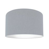 Jeans blue linen lampshade K7396JS ⌀30cm with E27 support.