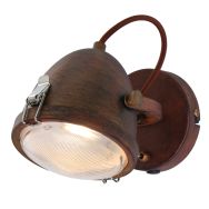 Wandlamp Paco 1311B Bruin inclusief lichtbron