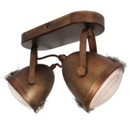 Ceiling spotlight Paco 1312B Brown including light sources