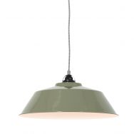 Green hanging lamp Nove 1318G Ø42cm with E27 fitting
