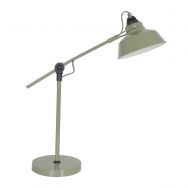 Green sturdy table lamp Nove 1321GR with E27 fitting