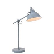 Gray sturdy table lamp Nove 1321GR with E27 fitting