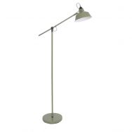 Green floor lamp Nove 1322G with E27 fitting and switch