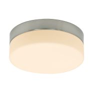 Plafondlamp Ikaro 1363ST Staal Ø24cm met 4 standen dimmer