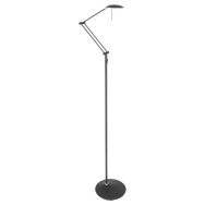 Floor lamp Zodiac 2108ZW Black, with rotating and folding arm