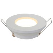 Recessed spotlight Pelite spot 2488W White Ø10 Bathroom