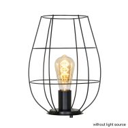 Tischleuchte Mexlite Minimalics 2704ZW Schwarz