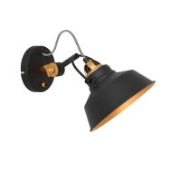 Wandlamp 3087ZW Zwart